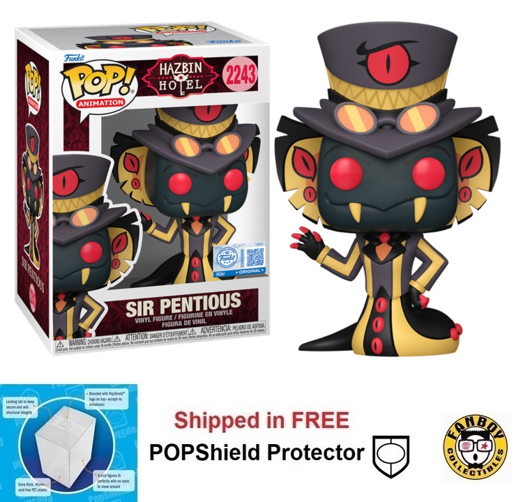 Funko POP Animation Hazbin Hotel Sir Pentious #2243 Specialty Series